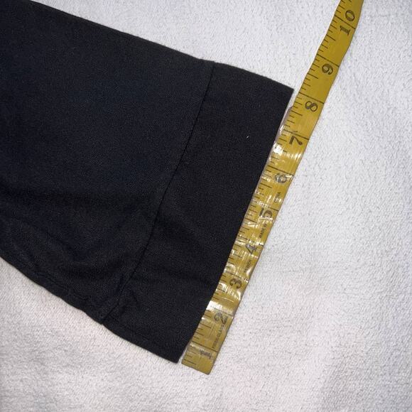 ASOS Black Flower Embroidered 3/4 Sleeve Knee Length Dress- M - Picture 6 of 12